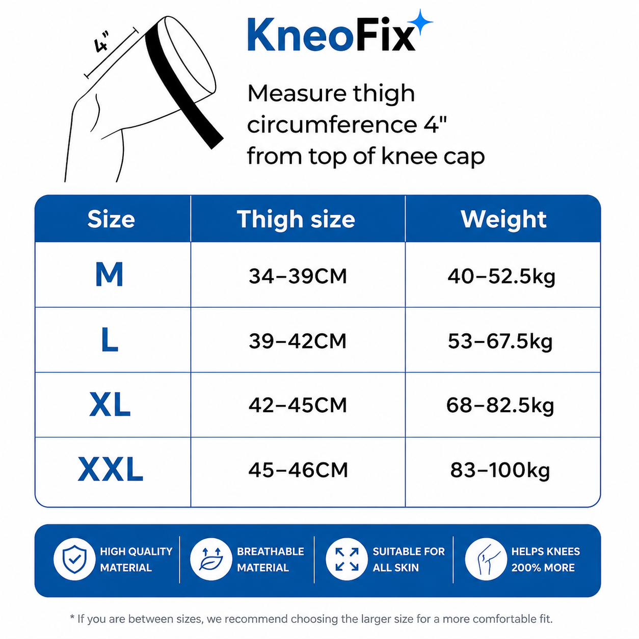 KneoFix - 4th generation Knee Brace