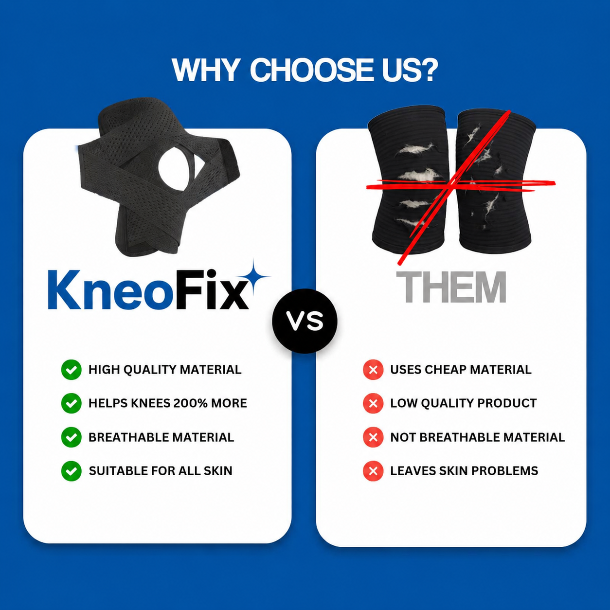 KneoFix - 4th generation Knee Brace